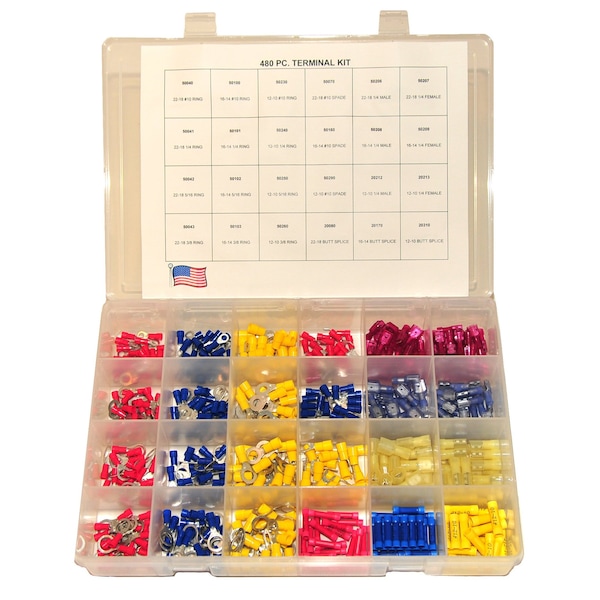 480 pc Vinyl Kit Plastic